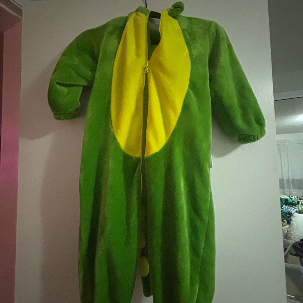 Green Dinosaur Kids Costume